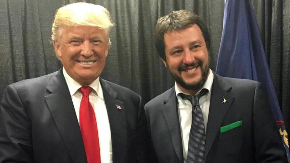 Trump vede Salvini, auguri reciproci da presidente e premier